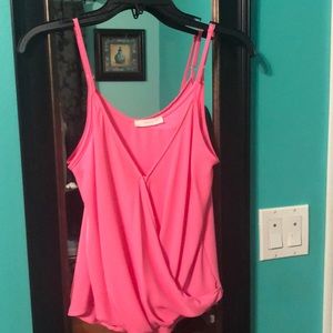Hot pink tank for summer!